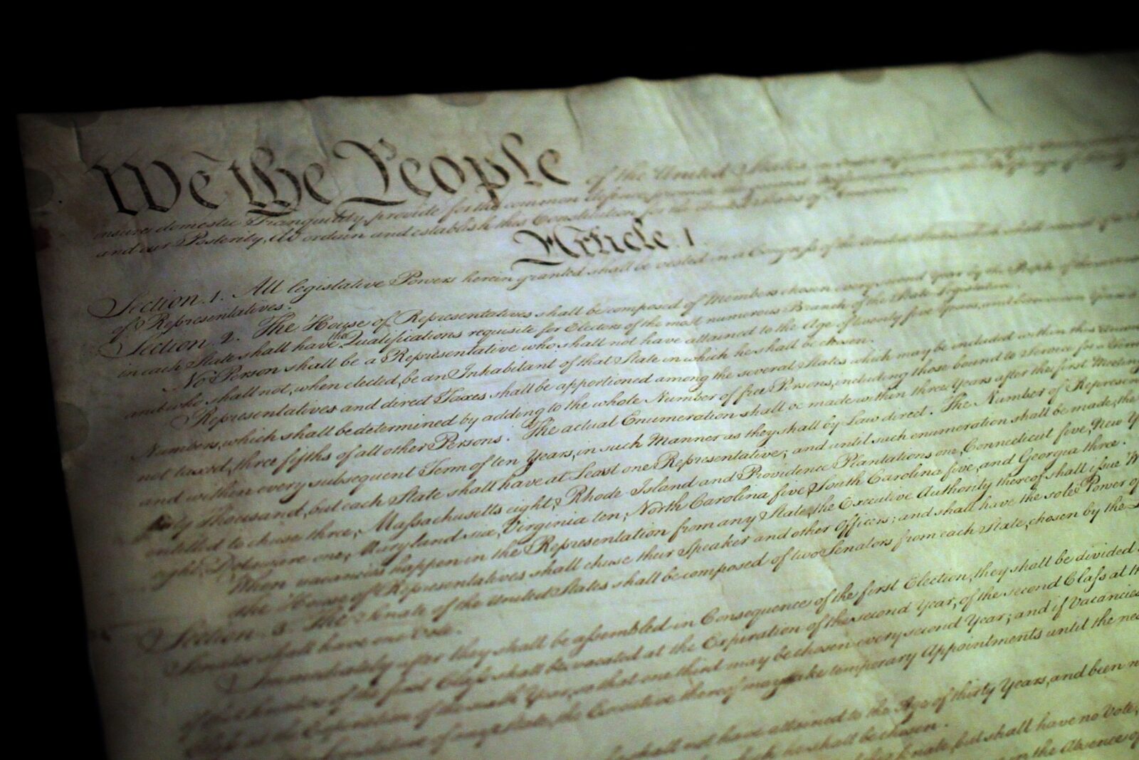 Constitution in the National Archives | Mr.TinDC, CC BY-ND 2.0